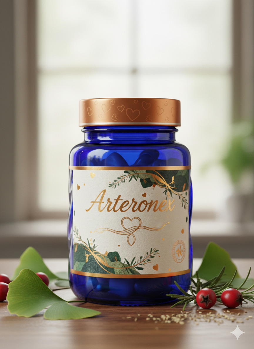 Arteronex dietary supplement package